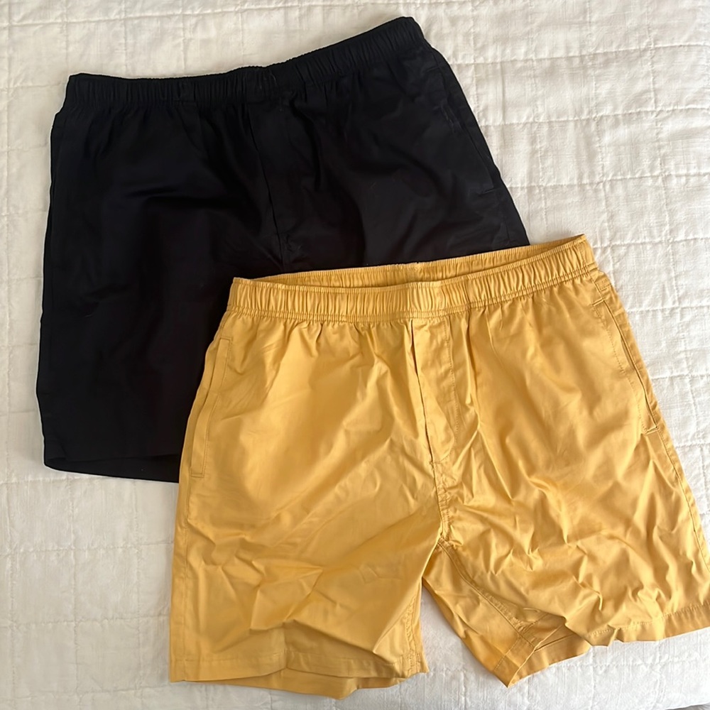 AS Colour 100% Cotton Beach Shorts - 2 pack